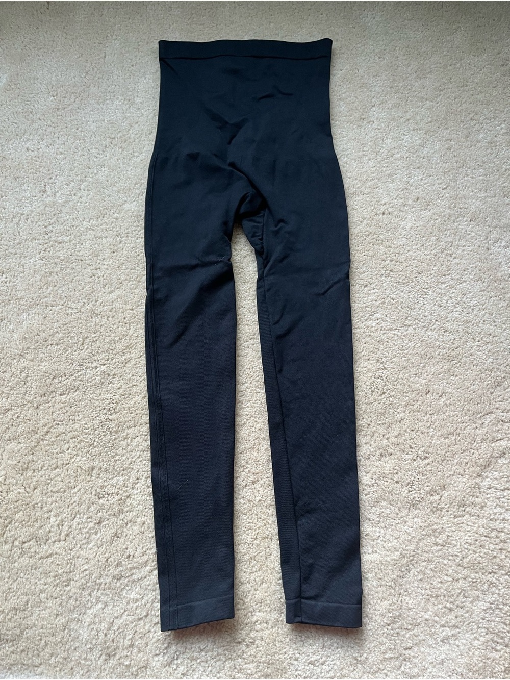 Shapermint Essentials Black High Waisted Shaping Leggings - Sz M - EUC - #42075